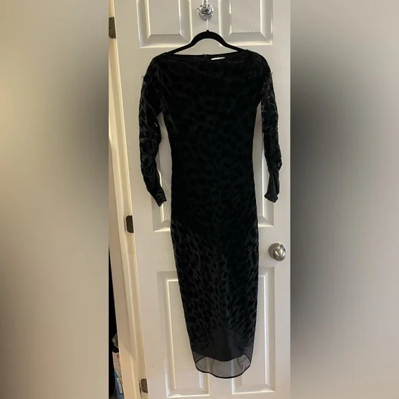 MUGLER FW 2011 runway leopard print long dress - Picture 7 of 9